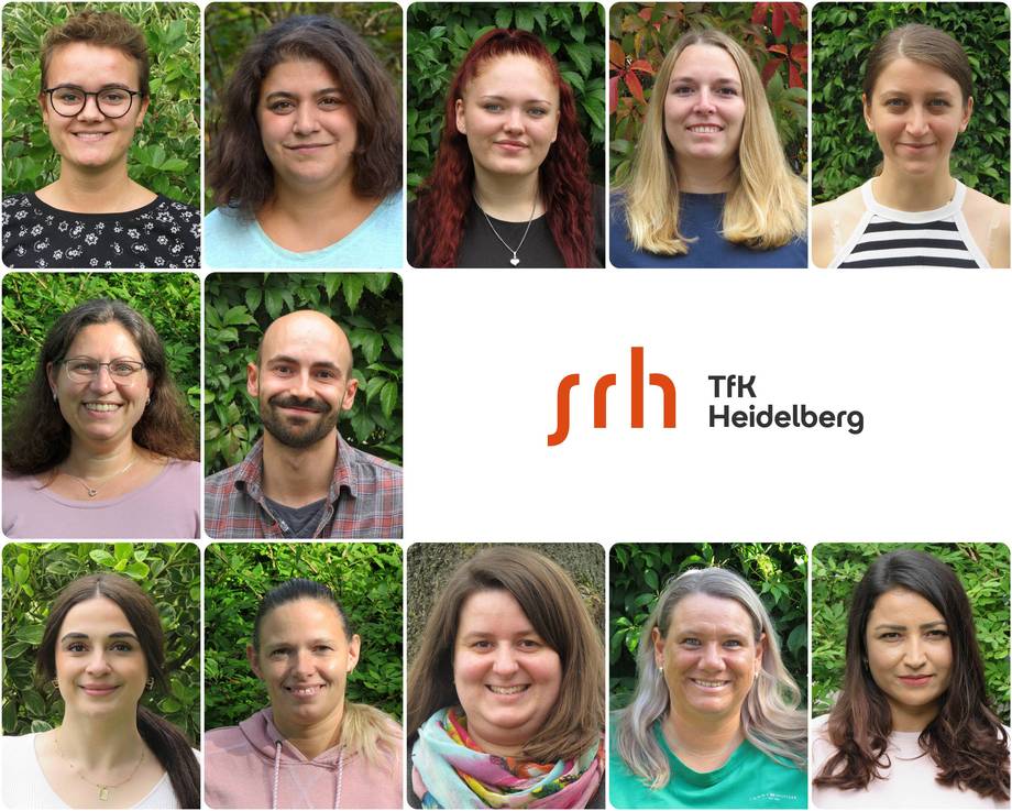 Bildercollage des Kita-Teams der SRH TfK Heidelberg